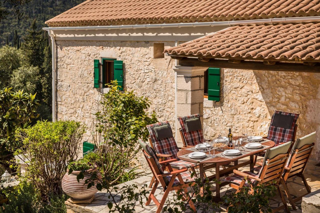 Traditional Stone House Anofli 1843 Fiskardo Kefalonia ภายนอก รูปภาพ