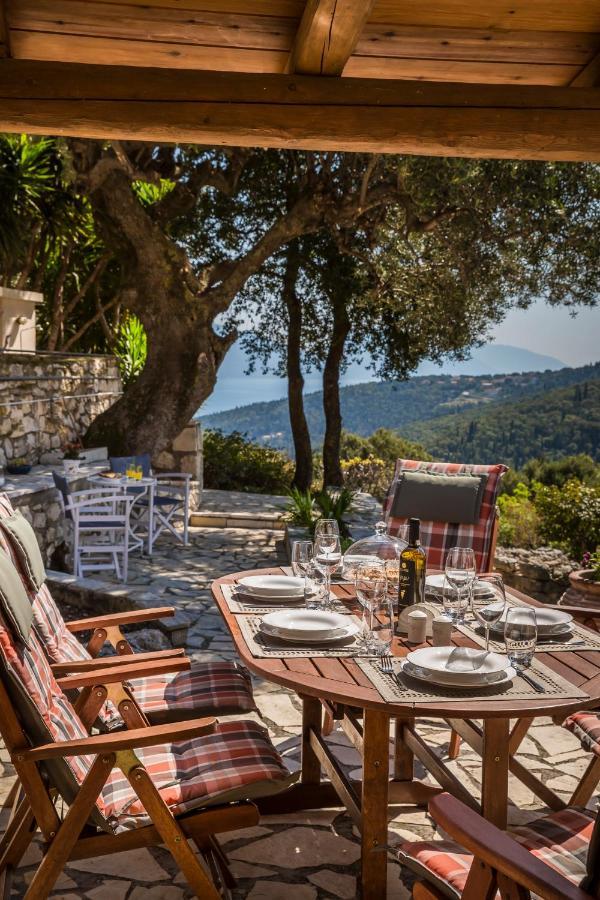 Traditional Stone House Anofli 1843 Fiskardo Kefalonia ภายนอก รูปภาพ